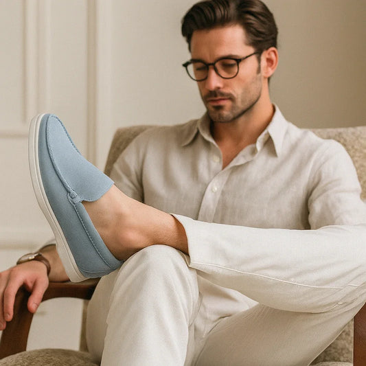 RIVIERA CLASSIC LOAFERS – MEN'S LEATHER SLIP-ON - Velmari