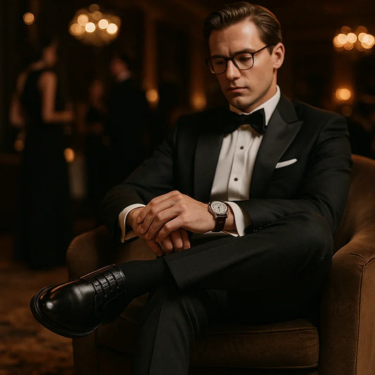 ELEVARE EXECUTIVE HEIGHT-BOOST FORMAL SHOES – 6cm/8cm Lift - Velmari