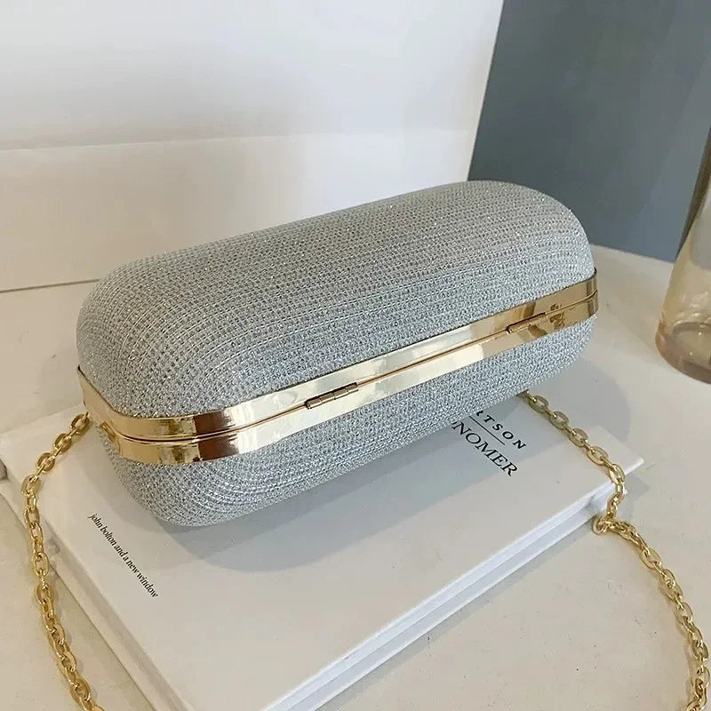 AURORA RHINESTONE CLUTCH - LUXURY EVENING BAG - Velmari