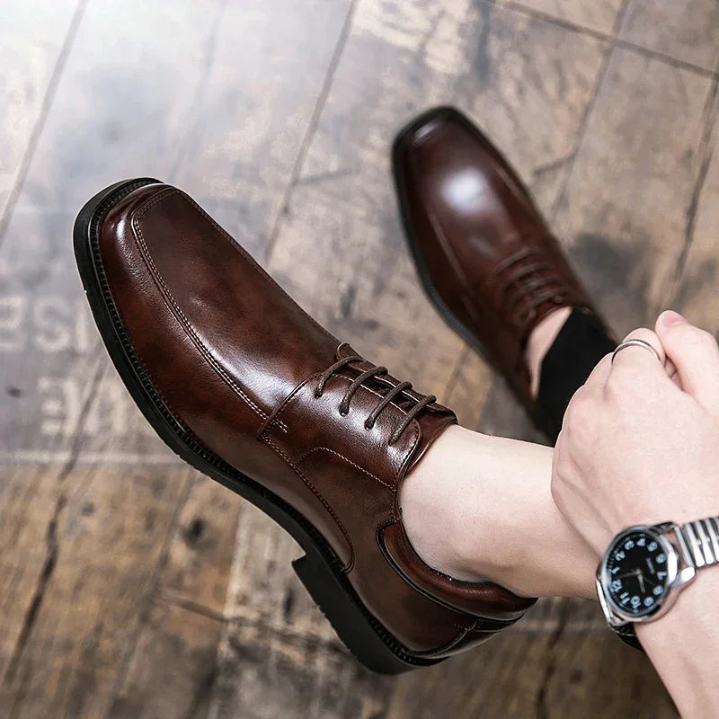 HARRINGTON DRESS OXFORD – MEN'S GENUINE LEATHER FORMAL SHOES - Velmari
