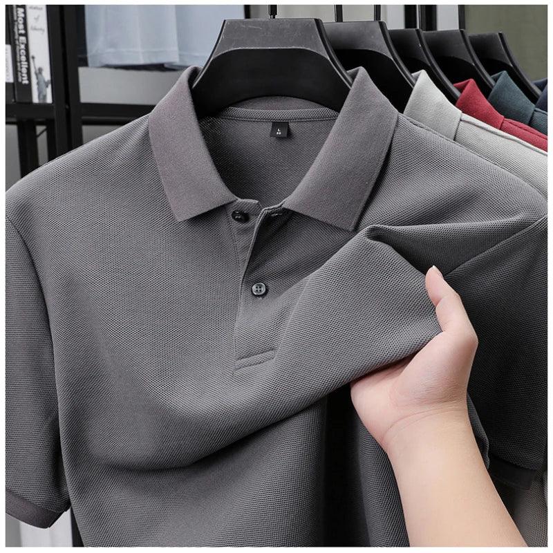 MEN'S PREMIUM KNIT POLO – 100% Cotton, Smart Casual, Anti-Pilling Finish - Velmari