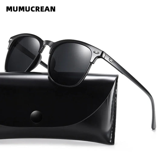 CLASSIC RETRO POLARIZED SUNGLASSES – SQUARE UV400 SHADES FOR MEN - Velmari