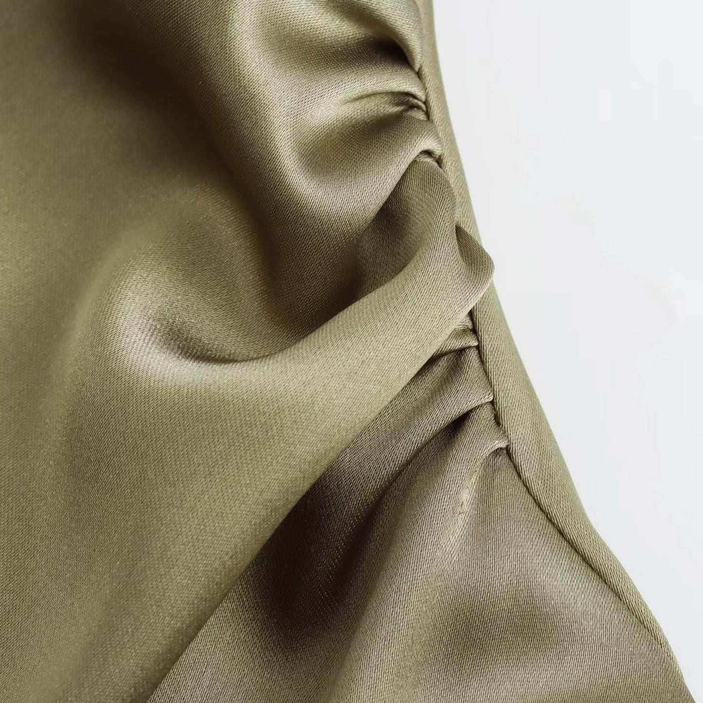 ISABELLA SATIN MIDI DRESS