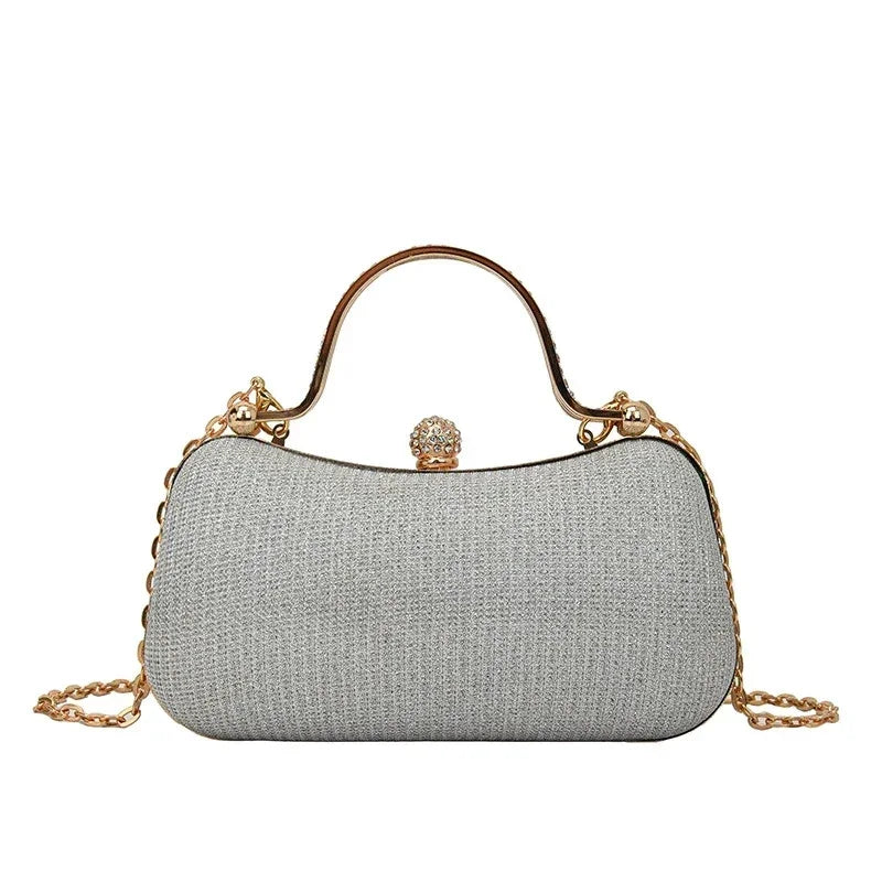 AURORA RHINESTONE CLUTCH - LUXURY EVENING BAG - Velmari