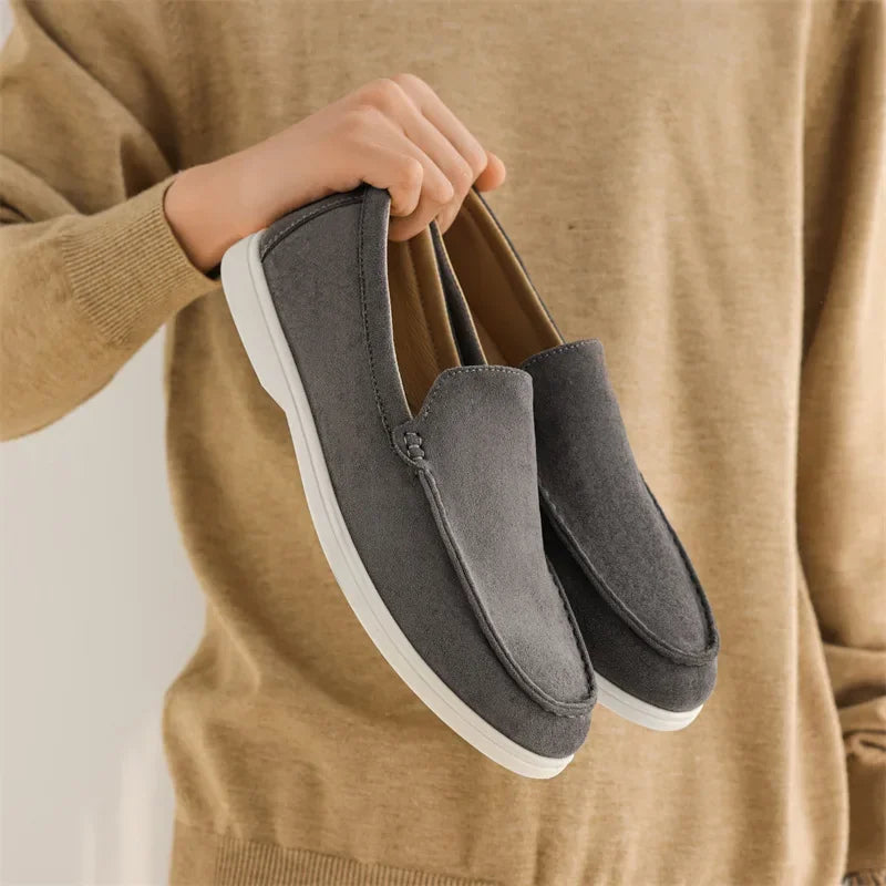 RIVIERA CLASSIC LOAFERS – MEN'S LEATHER SLIP-ON - Velmari