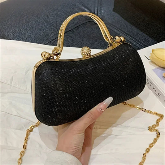 AURORA RHINESTONE CLUTCH - LUXURY EVENING BAG - Velmari