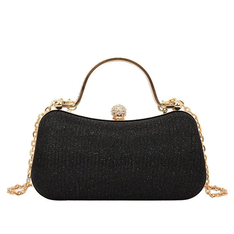 AURORA RHINESTONE CLUTCH - LUXURY EVENING BAG - Velmari