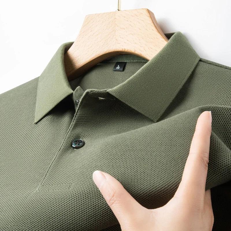MEN'S PREMIUM KNIT POLO – 100% Cotton, Smart Casual, Anti-Pilling Finish - Velmari