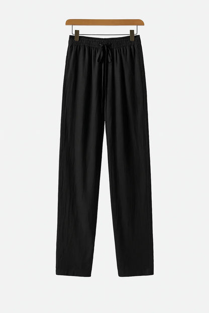 LINEN TROUSERS (SLIM FIT) - Velmari