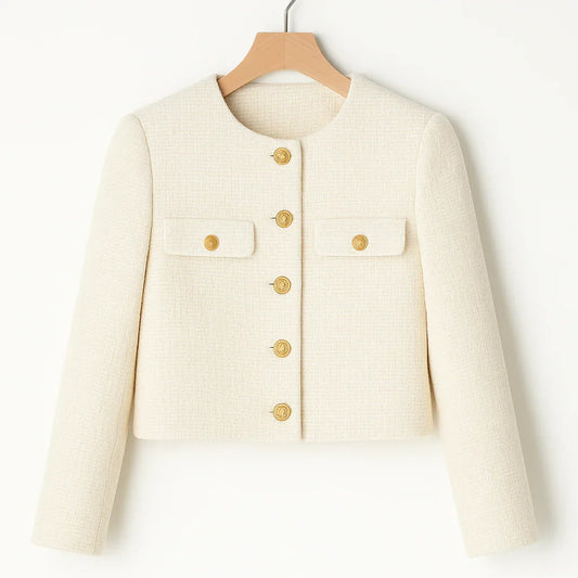 ÉTOILE TWEED JACKET – PARISIAN ELEGANCE - Velmari