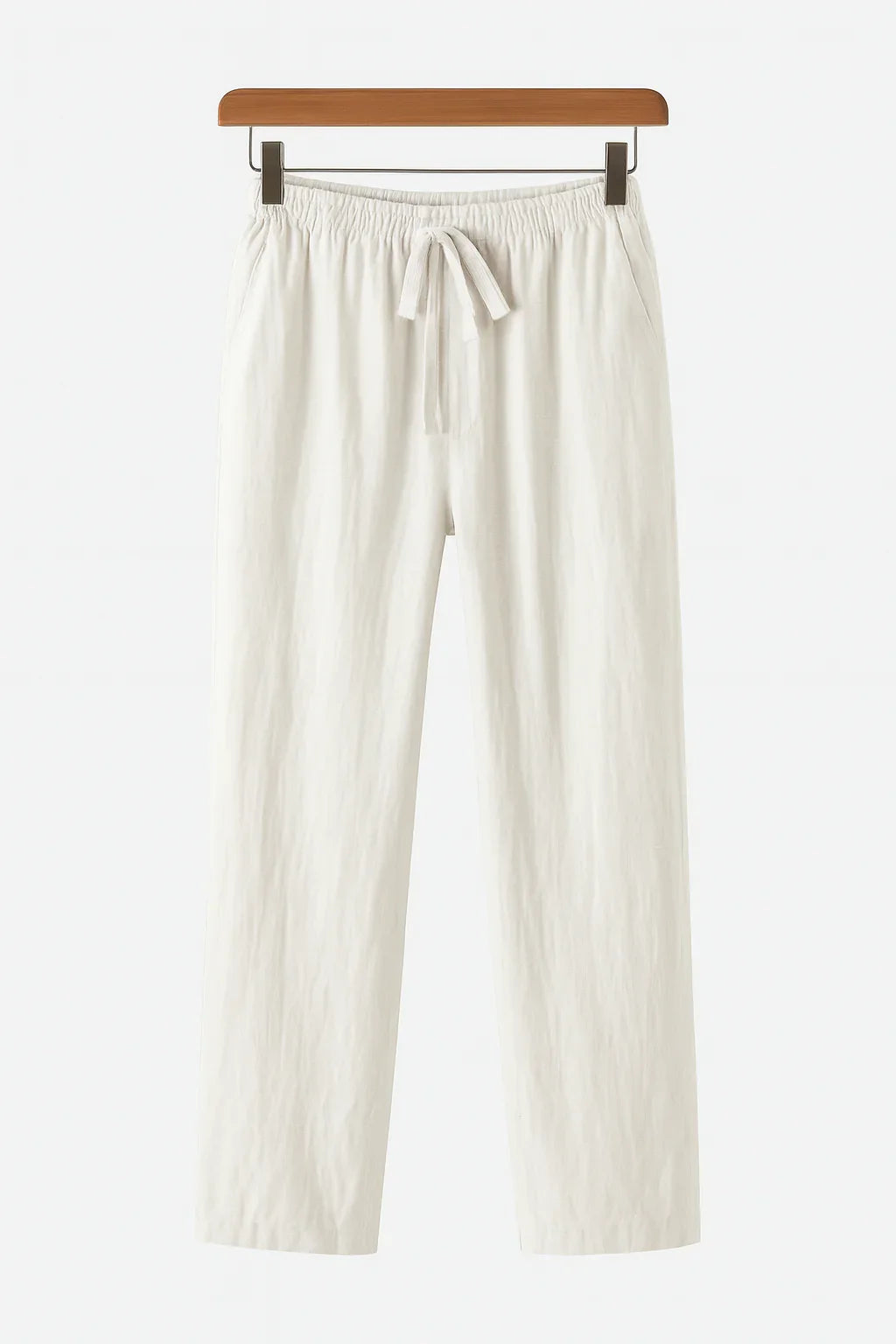 LINEN TROUSERS (SLIM FIT) - Velmari