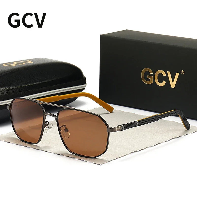CLASSIC PILOT POLARIZED METAL SUNGLASSES MEN - Velmari