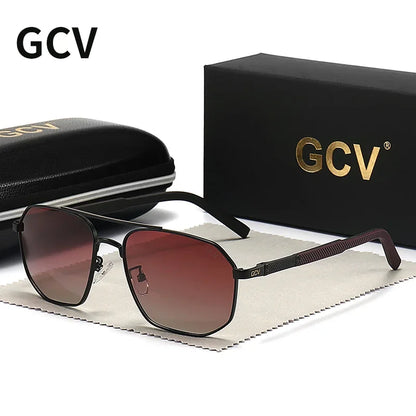CLASSIC PILOT POLARIZED METAL SUNGLASSES MEN - Velmari