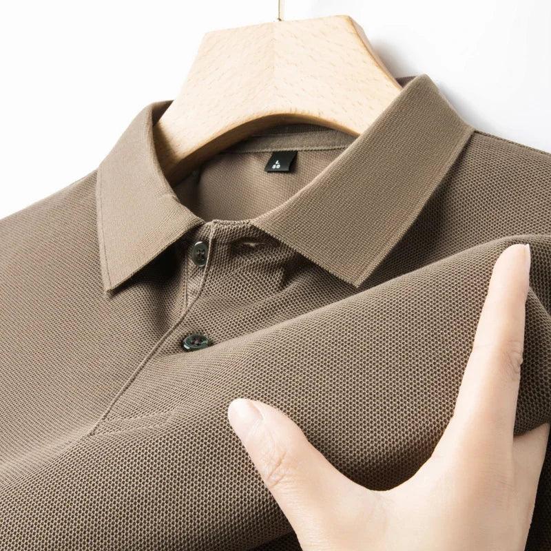 MEN'S PREMIUM KNIT POLO – 100% Cotton, Smart Casual, Anti-Pilling Finish - Velmari