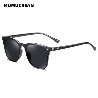 CLASSIC RETRO POLARIZED SUNGLASSES – SQUARE UV400 SHADES FOR MEN - Velmari