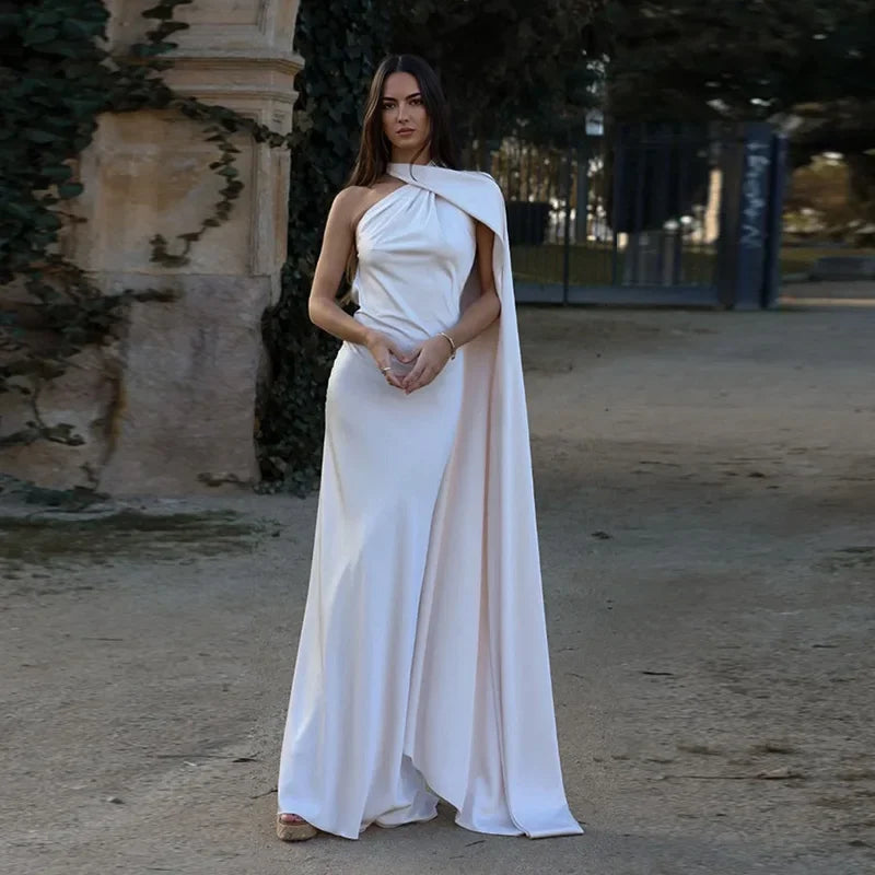 GRACE RIBBON SATIN GOWN – EVENING ESSENCE - Velmari