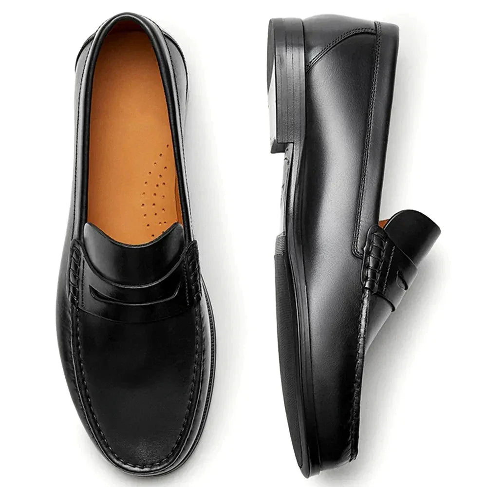 HERITAGE LUXE LOAFERS – MEN’S GENUINE LEATHER SLIP-ON - Velmari