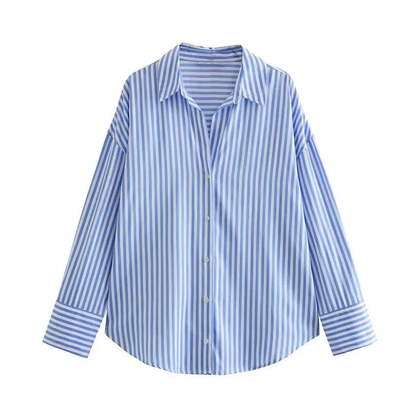 AMÉLIE POPLIN SHIRT – CASUAL CHIC - Velmari