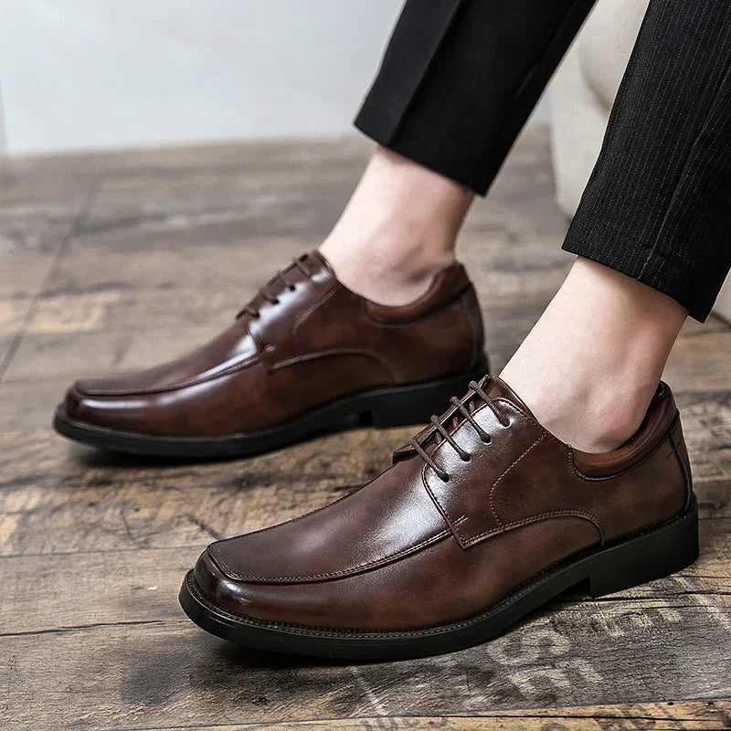 HARRINGTON DRESS OXFORD – MEN'S GENUINE LEATHER FORMAL SHOES - Velmari