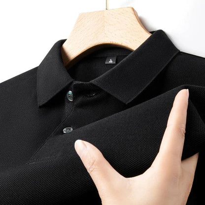 MEN'S PREMIUM KNIT POLO – 100% Cotton, Smart Casual, Anti-Pilling Finish - Velmari