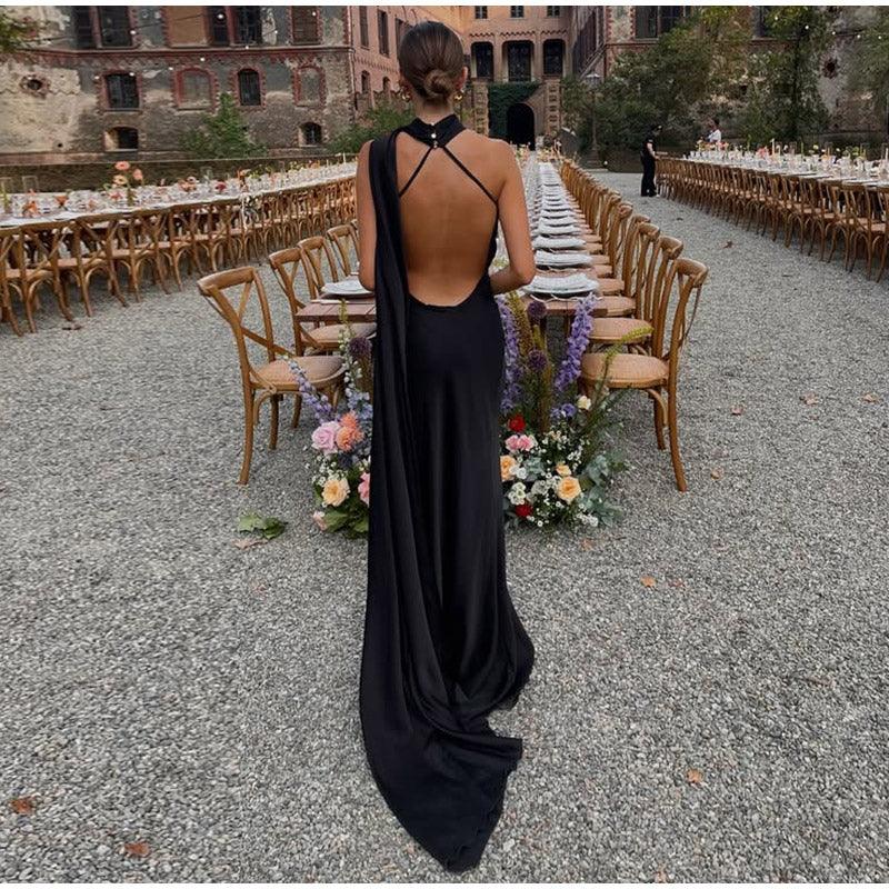 GRACE RIBBON SATIN GOWN – EVENING ESSENCE - Velmari