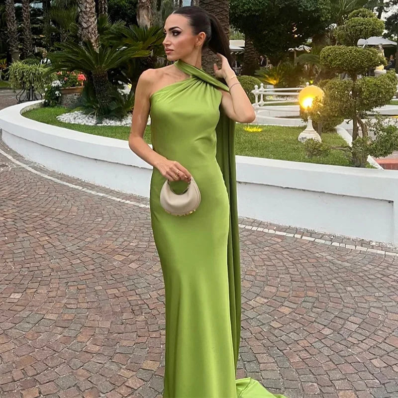 GRACE RIBBON SATIN GOWN – EVENING ESSENCE - Velmari
