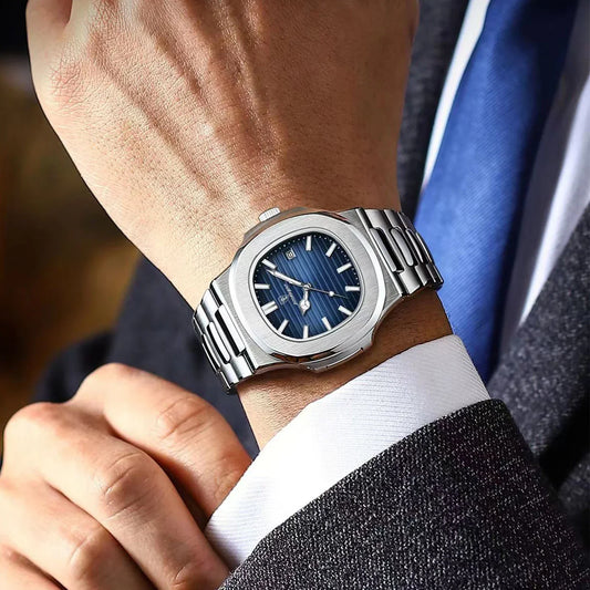 MODENA SQUARE WATCH - STEEL EDITION