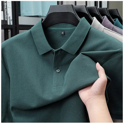 MEN'S PREMIUM KNIT POLO – 100% Cotton, Smart Casual, Anti-Pilling Finish - Velmari