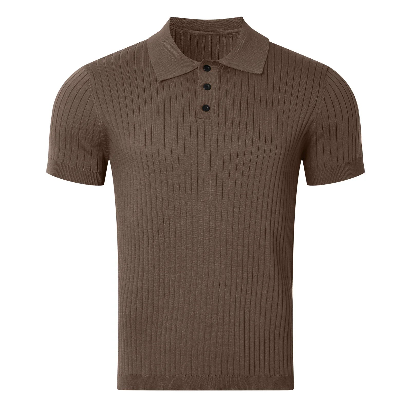LORENZO KNIT POLO – MEN'S RETRO SHORT SLEEVE SHIRT - Velmari