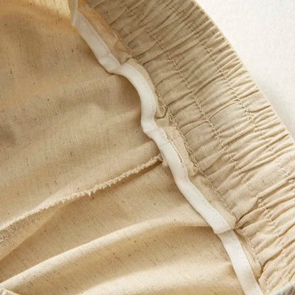LUCA LINEN SHORTS – SUMMER ESSENTIAL - Velmari