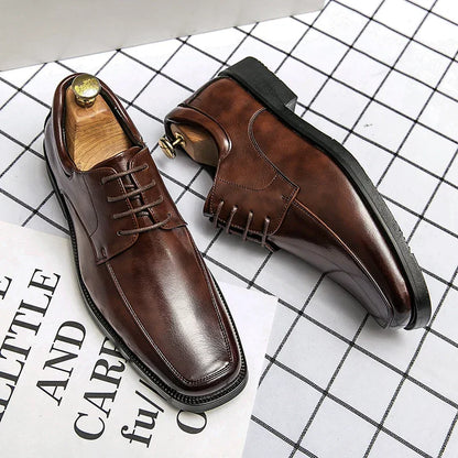 HARRINGTON DRESS OXFORD – MEN'S GENUINE LEATHER FORMAL SHOES - Velmari