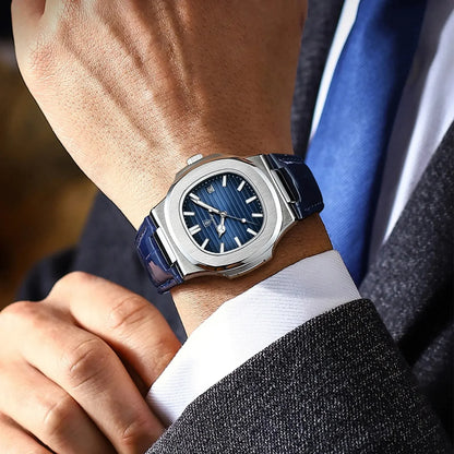 MODENA SQUARE WATCH - LEATHER EDITION