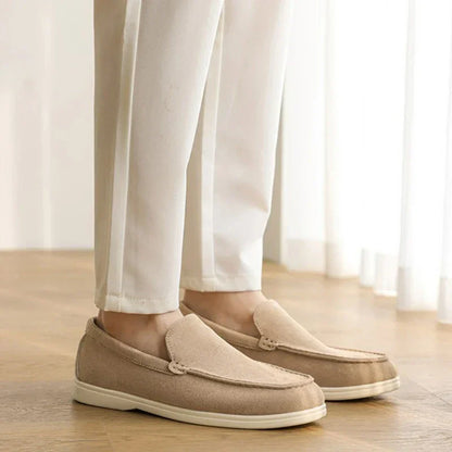 RIVIERA CLASSIC LOAFERS – MEN'S LEATHER SLIP-ON - Velmari
