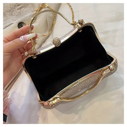 AURORA RHINESTONE CLUTCH - LUXURY EVENING BAG - Velmari