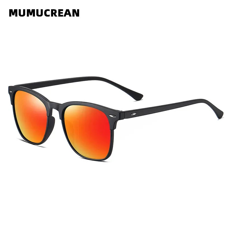 CLASSIC RETRO POLARIZED SUNGLASSES – SQUARE UV400 SHADES FOR MEN - Velmari