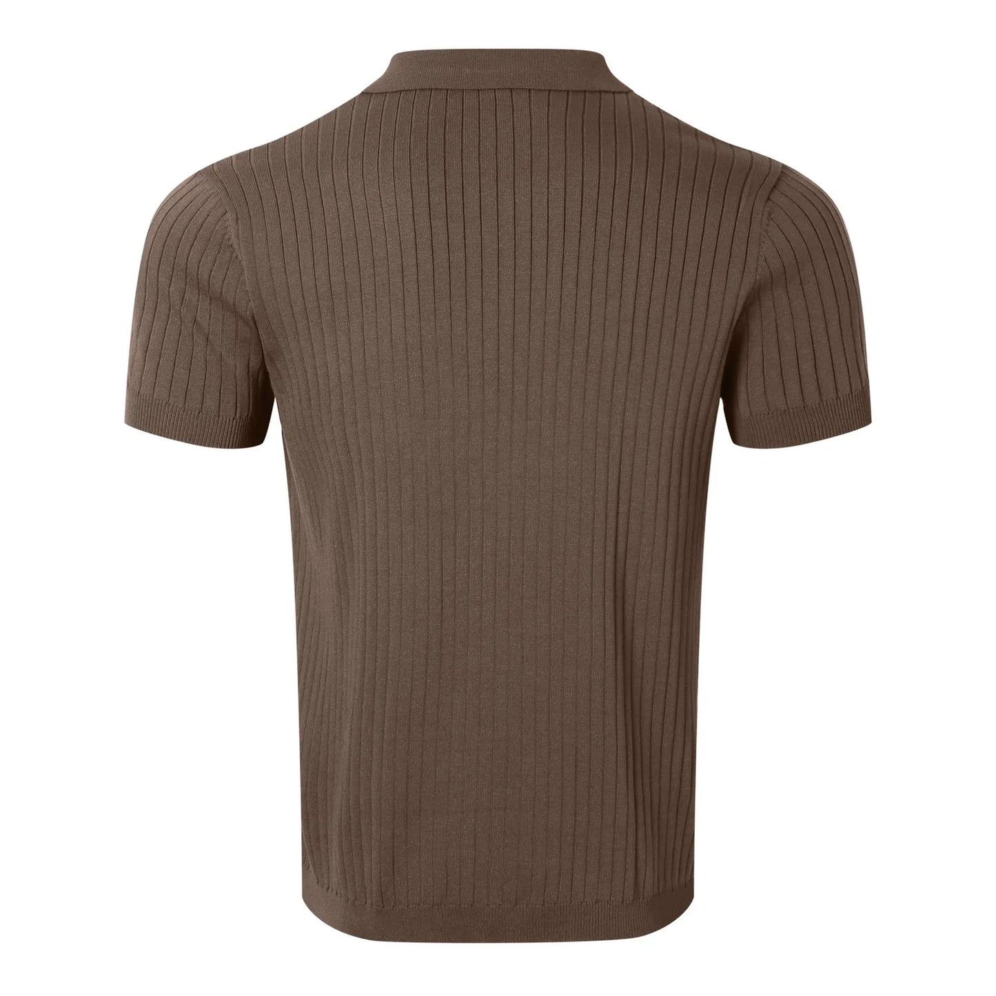 LORENZO KNIT POLO – MEN'S RETRO SHORT SLEEVE SHIRT - Velmari