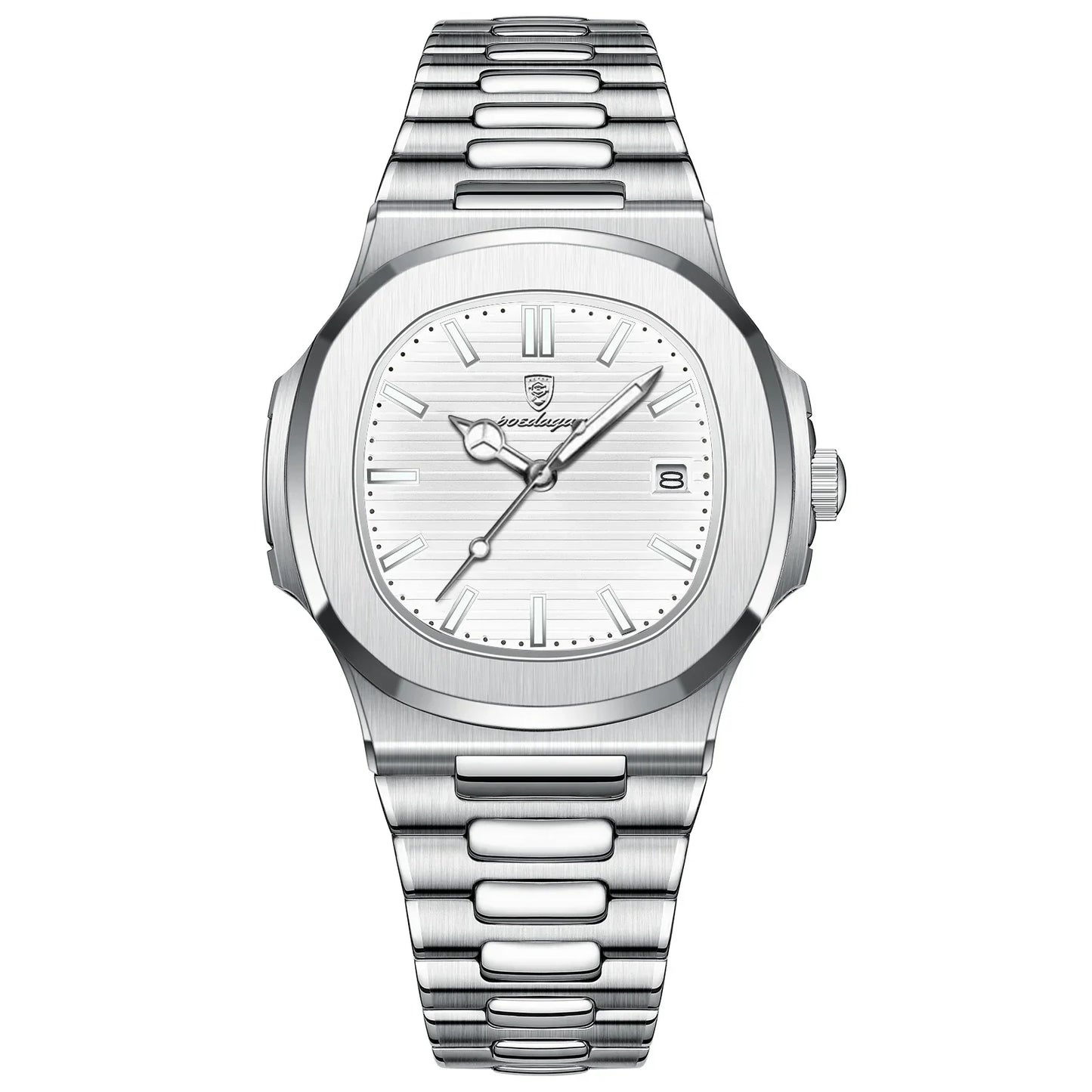 MODENA SQUARE WATCH - STEEL EDITION