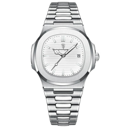 MODENA SQUARE WATCH - STEEL EDITION