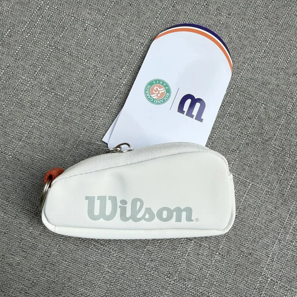 WILSON ROLAND GARROS KEY CHAIN BAG - COMPACT STYLE FOR TENNIS ENTHUSIASTS