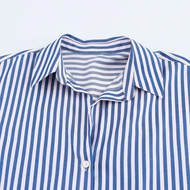 AMÉLIE POPLIN SHIRT – CASUAL CHIC - Velmari