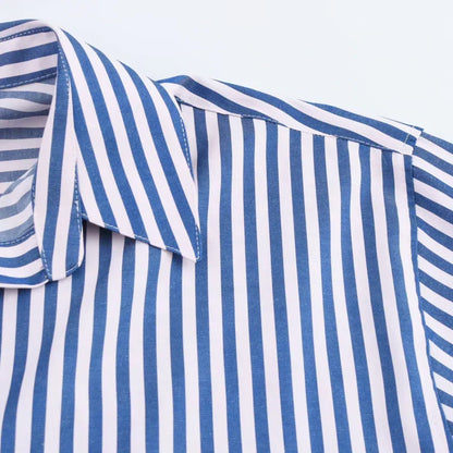 AMÉLIE POPLIN SHIRT – CASUAL CHIC - Velmari