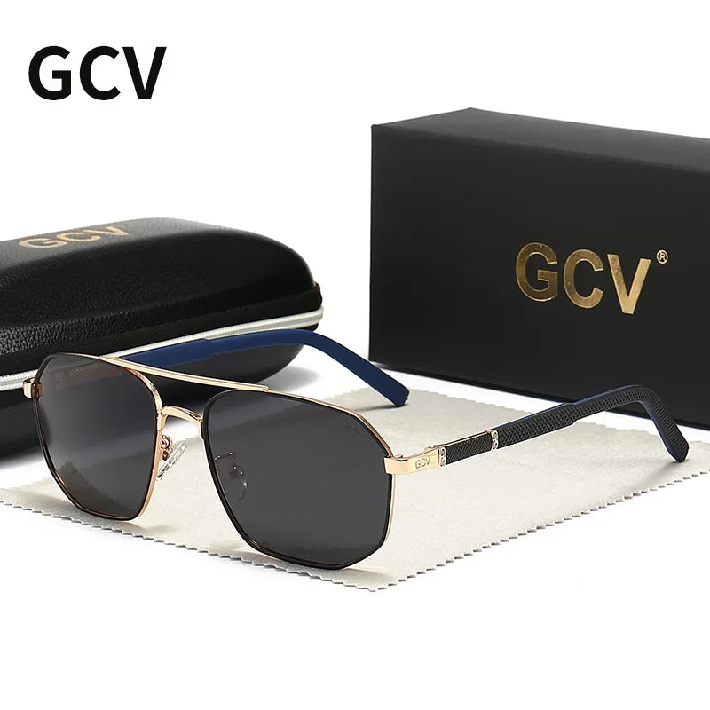 CLASSIC PILOT POLARIZED METAL SUNGLASSES MEN - Velmari