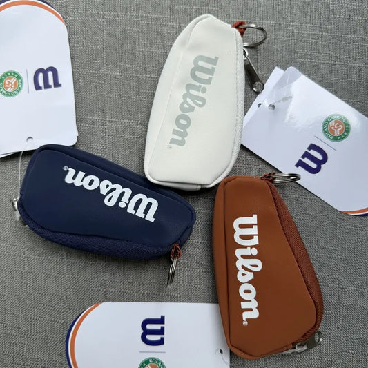 WILSON ROLAND GARROS KEY CHAIN BAG - COMPACT STYLE FOR TENNIS ENTHUSIASTS