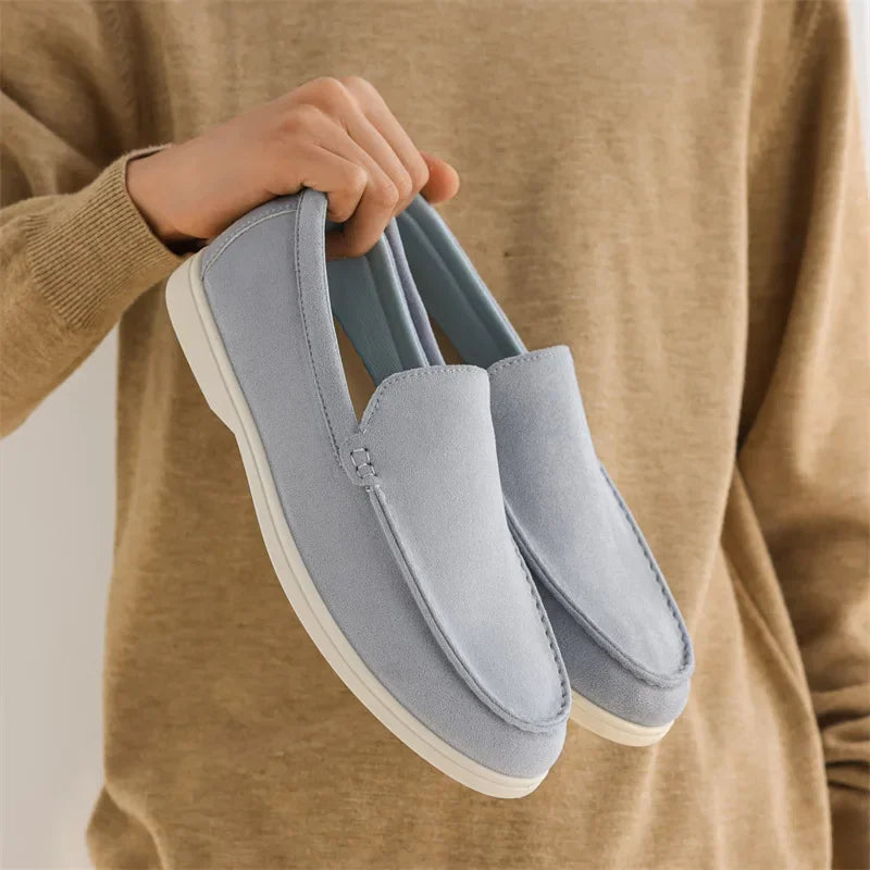 RIVIERA CLASSIC LOAFERS – MEN'S LEATHER SLIP-ON - Velmari