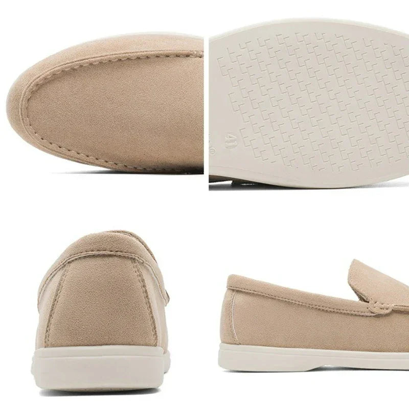 RIVIERA CLASSIC LOAFERS – MEN'S LEATHER SLIP-ON - Velmari