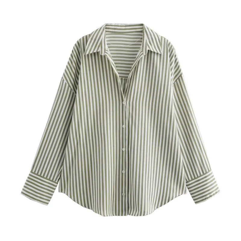 AMÉLIE POPLIN SHIRT – CASUAL CHIC - Velmari