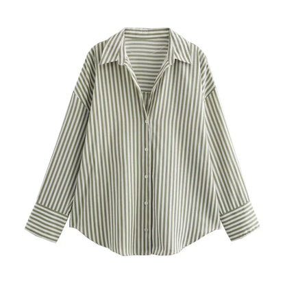 AMÉLIE POPLIN SHIRT – CASUAL CHIC - Velmari