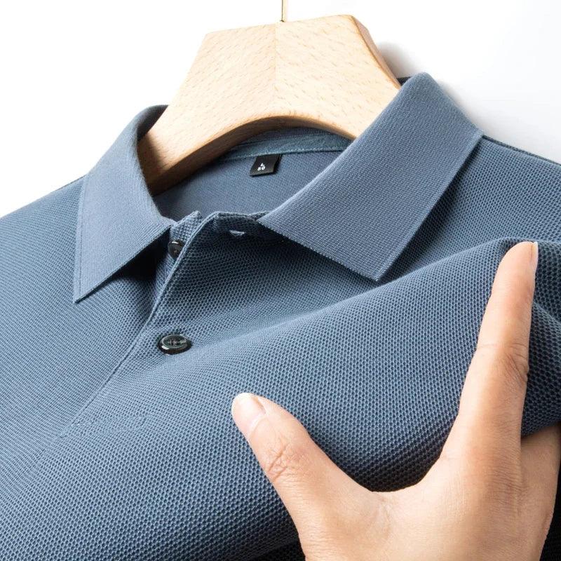 MEN'S PREMIUM KNIT POLO – 100% Cotton, Smart Casual, Anti-Pilling Finish - Velmari