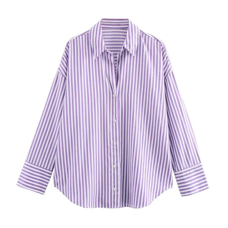 AMÉLIE POPLIN SHIRT – CASUAL CHIC - Velmari