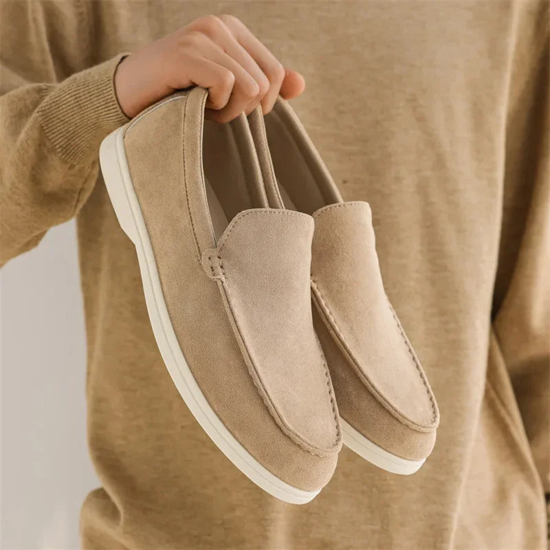 RIVIERA CLASSIC LOAFERS – MEN'S LEATHER SLIP-ON - Velmari